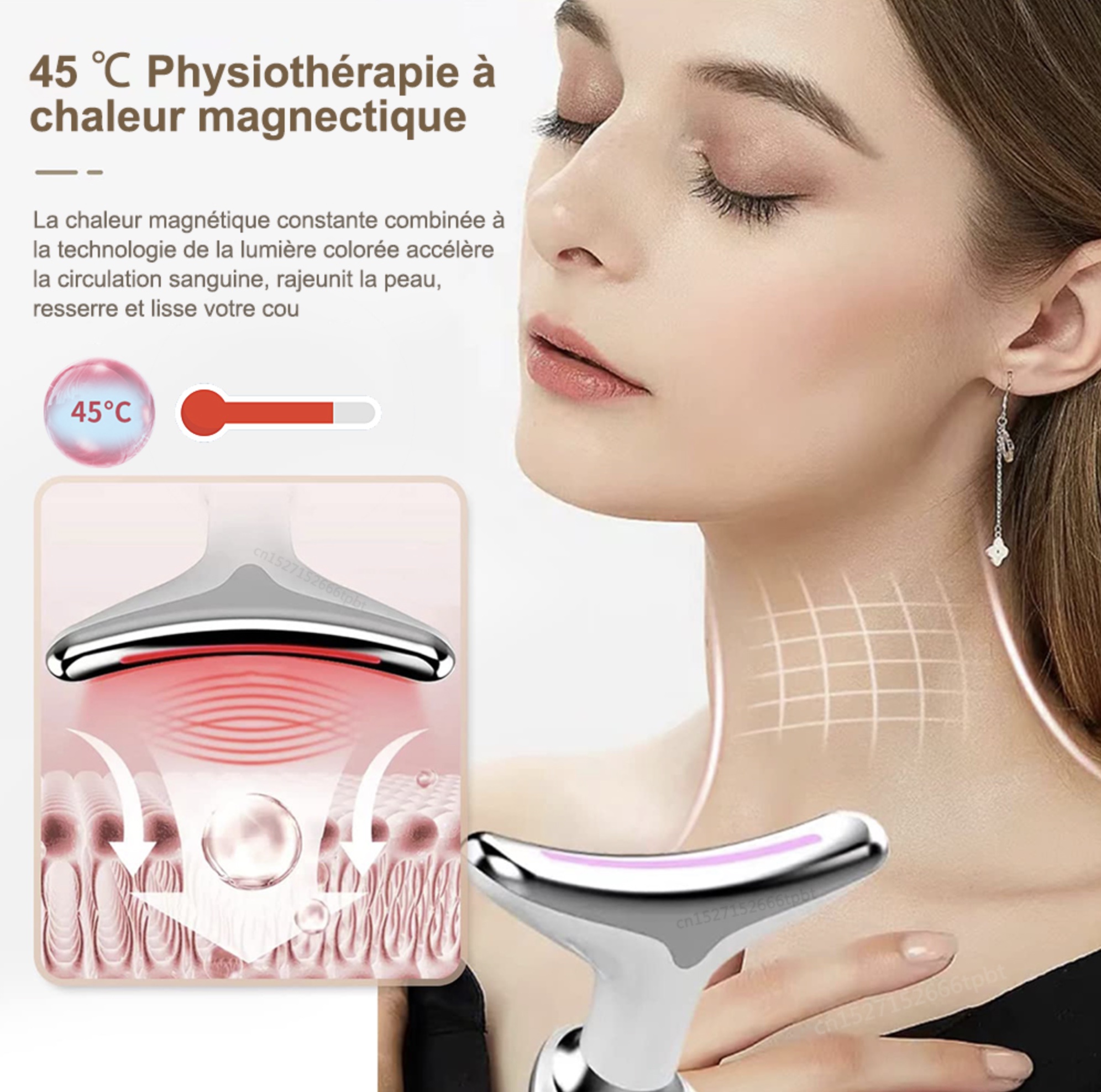 ANLAN Masseur EMS pour Lifting du visage