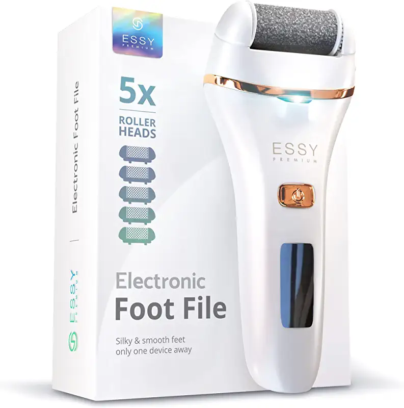 Rapeuse Pieds Electrique Râpe Pieds Pédicure avec 5 Rouleaux de Remplacement Râpe Électrique Lime pour Peau Morte Rappe Ponceuse Pieds Electrique Soin Pied Rechargeable Electric Foot File Rapeuse Pieds Electrique Râpe Pieds Pédicure avec 5 Rouleaux de Remplacement Râpe Électrique Lime pour Peau Morte Rappe Ponceuse Pieds Electrique Soin Pied Rechargeable Electric Foot File