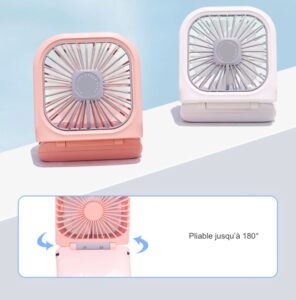 Ventilateur révolutionnaire : Pliez-le à votre guise pour une fraîcheur personnalisée