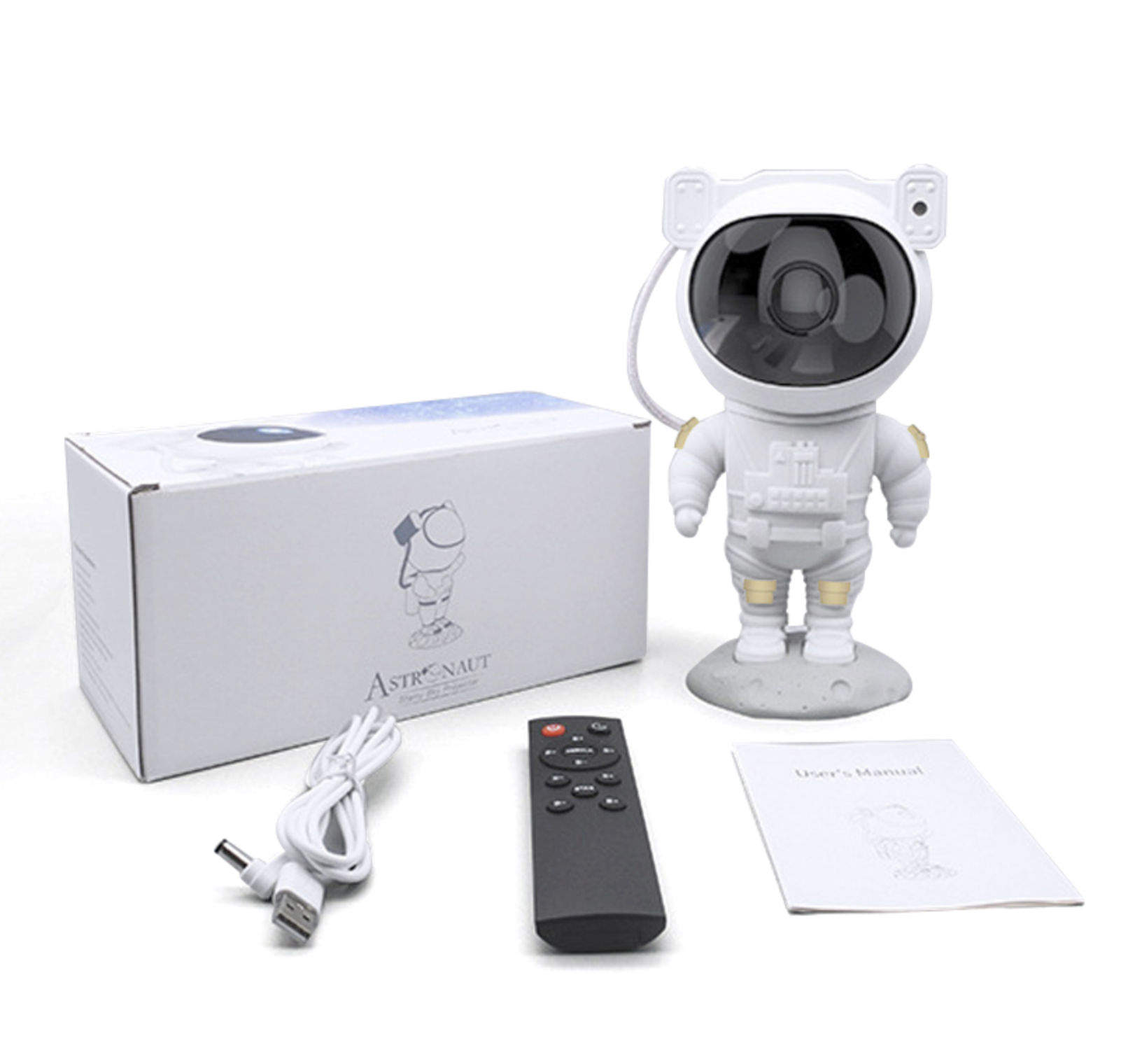 Projecteur astronaute LED veilleuse avec télécommande Projecteur astronaute LED veilleuse avec télécommande