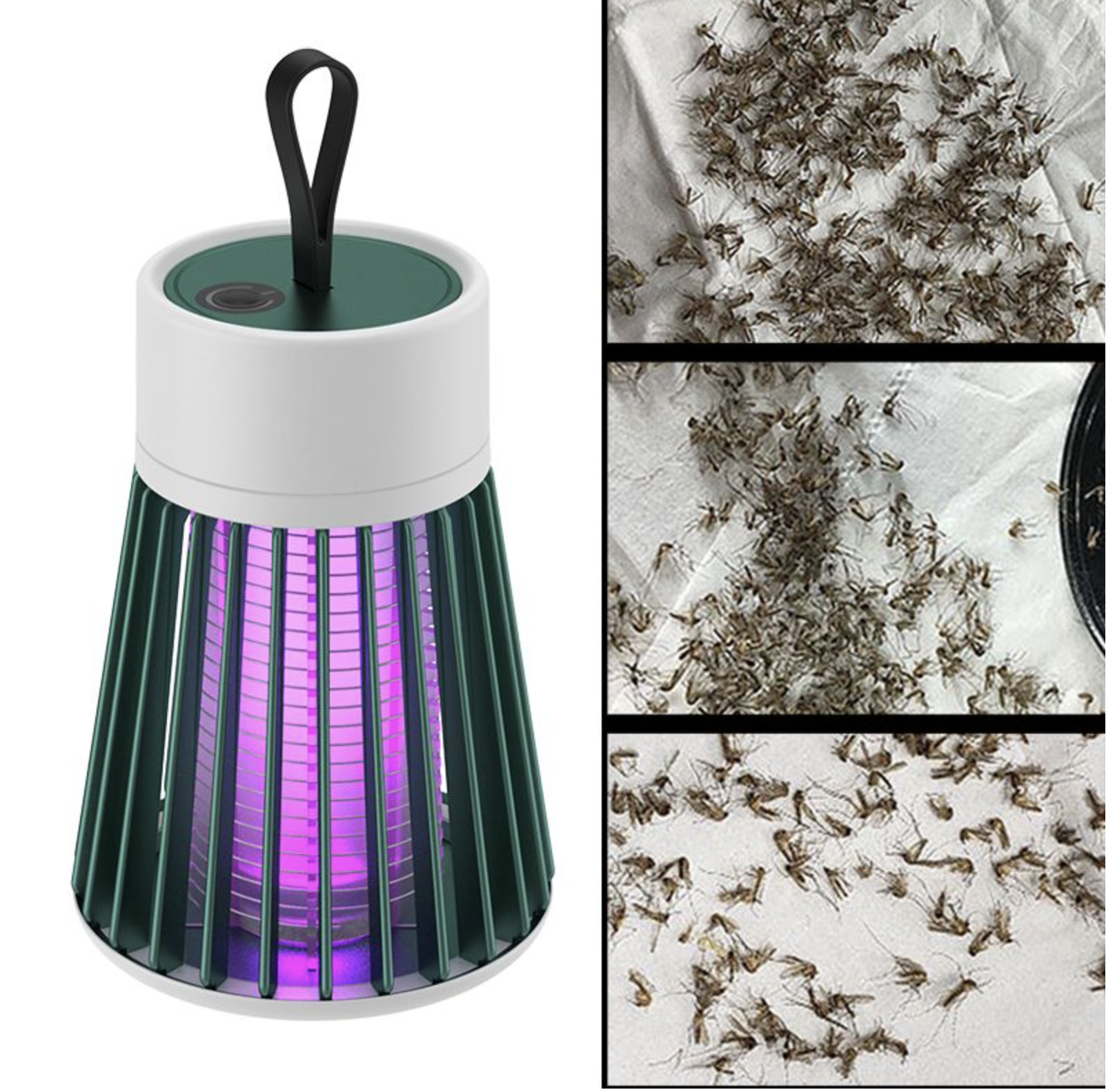 Lampe anti-moustique rechargeable USB portable avec interrupteur Lampe anti-moustique rechargeable USB portable avec interrupteur
