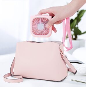 Le ventilateur de poche ultime : Rafraîchissement instantané toujours à portée de main !