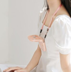 Libérez vos mains avec le Ventilateur Portable au Cou : Fraîcheur sans contrainte !