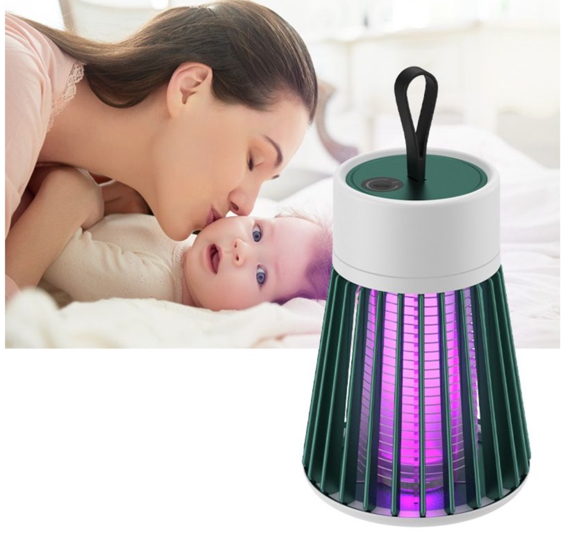 Lampe anti-moustique rechargeable USB portable avec interrupteur Lampe anti-moustique rechargeable USB portable avec interrupteur