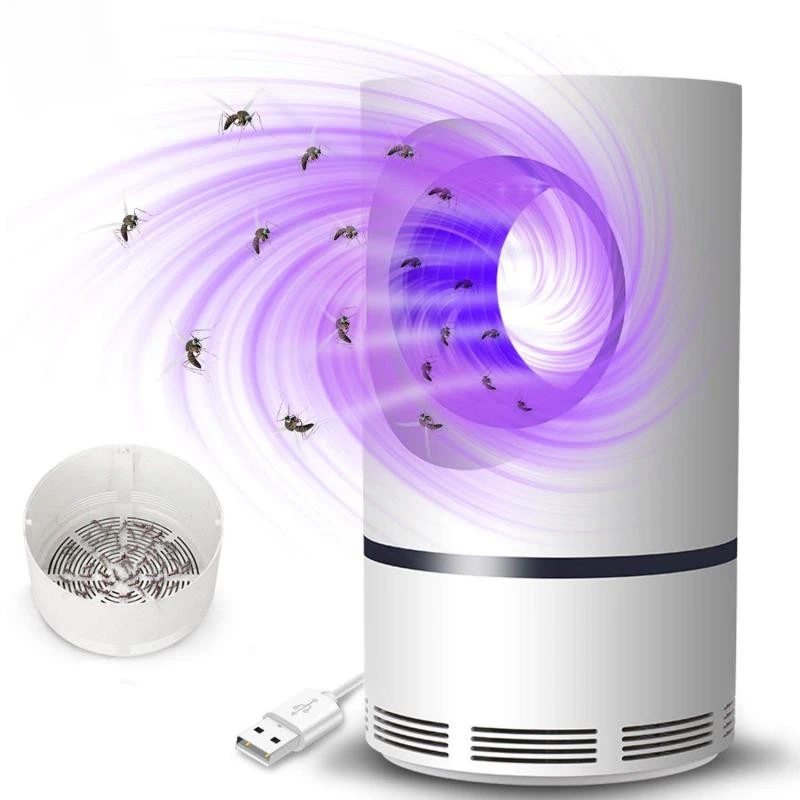 Lampe anti-moustiques portable USB à vortex aspirateur puissant