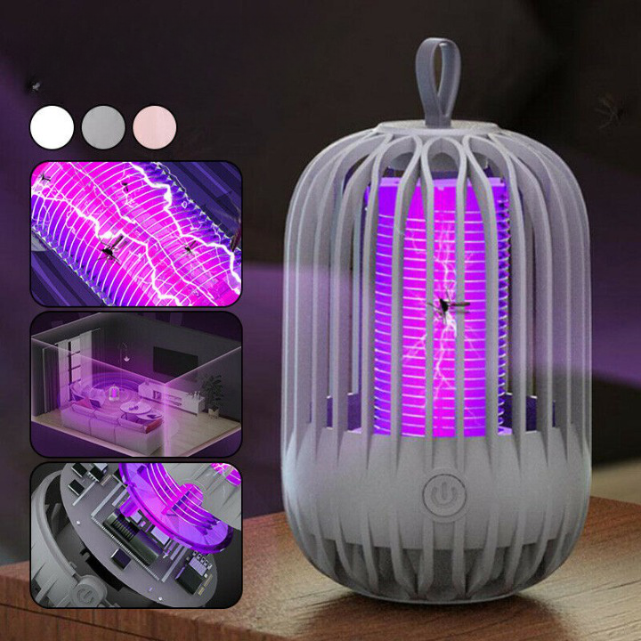 Lampe anti-moustique rechargeable USB portable silencieux très efficace