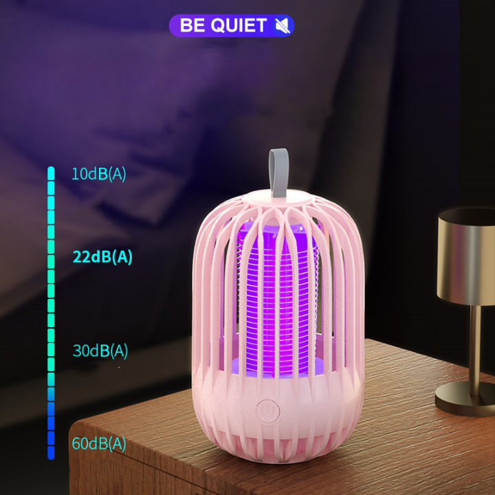 Lampe anti-moustique rechargeable USB portable silencieux très efficace