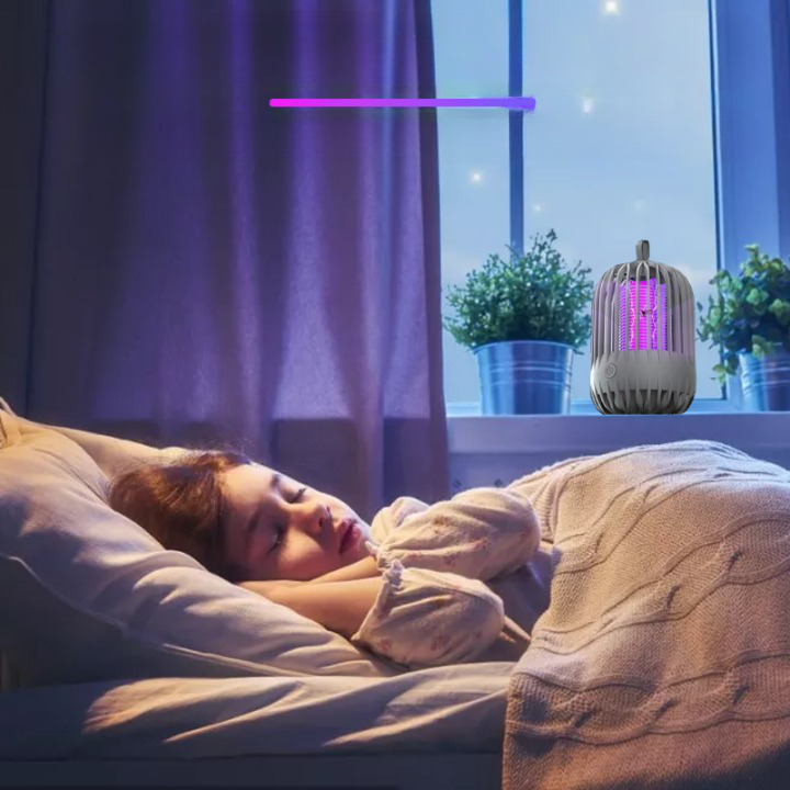 Lampe anti-moustique rechargeable USB portable silencieux très efficace
