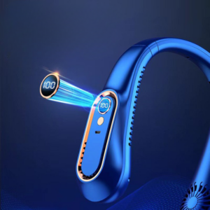 Ventilateur de cou rechargeable double sortie d’air 9 heure d’autonomie