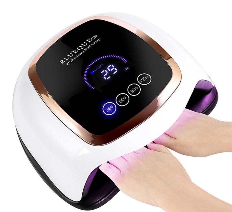 Sèche ongle professionnel automatique Lampe UV 168W 42 LED pour manicure