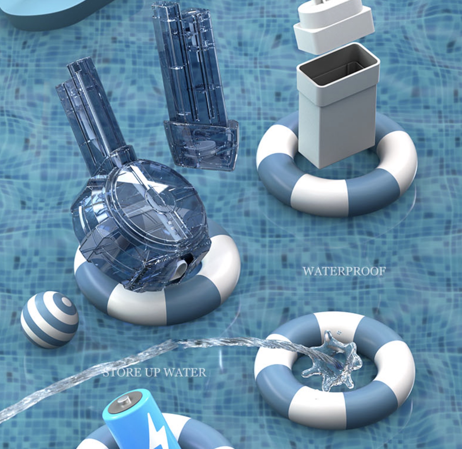 Jouet aquatique automatique pour enfants