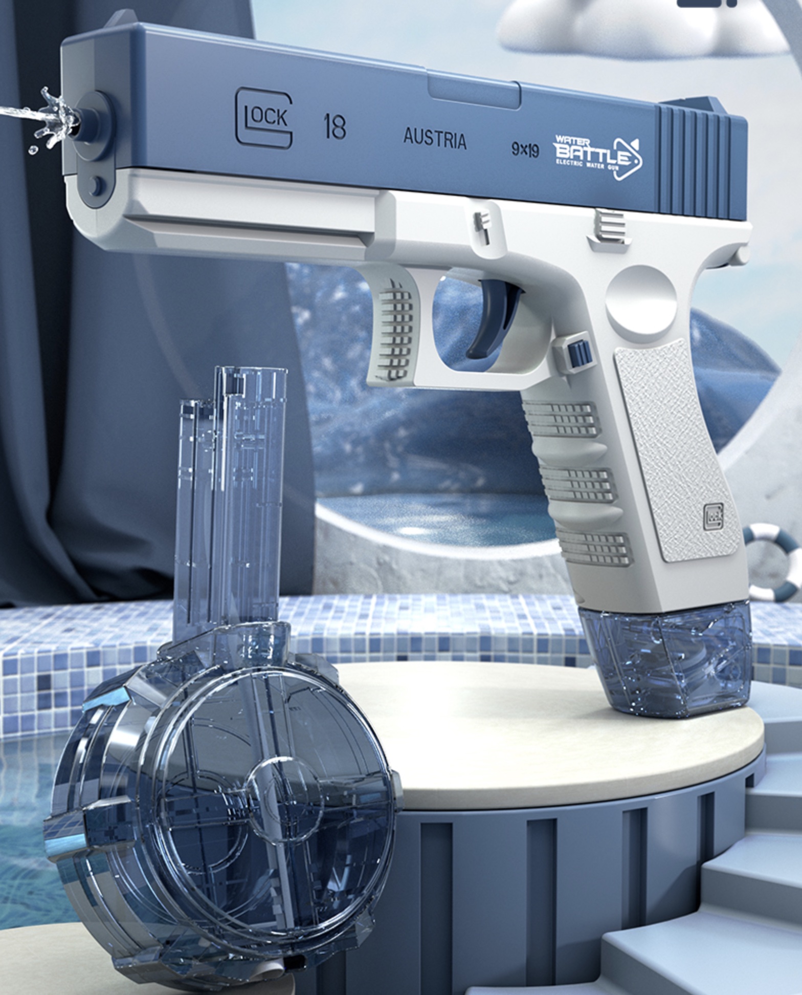 Pistolet à eau électrique pour enfant