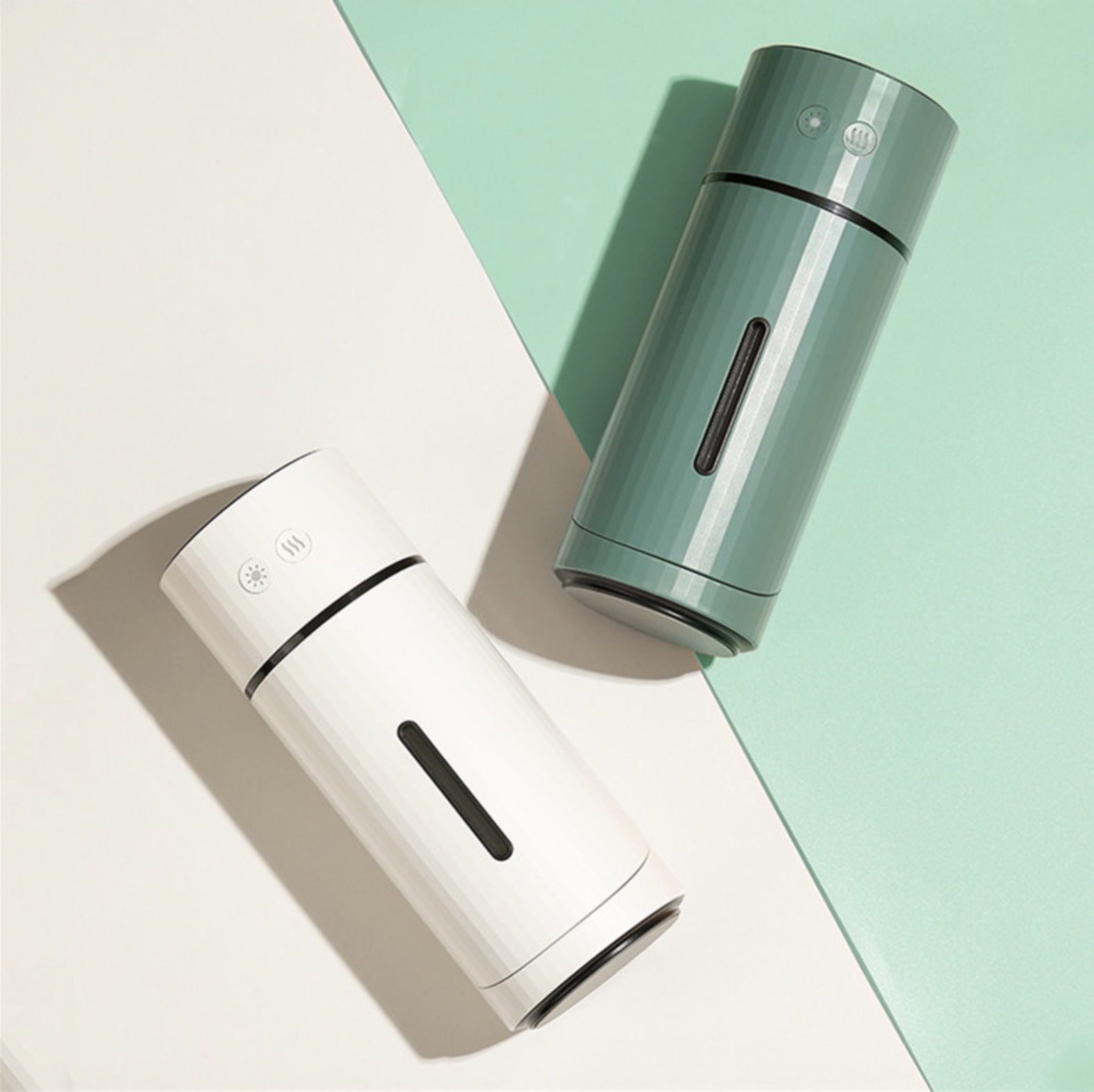 Humidificateur d’air et diffuseur d’huile essentielles sans fil Rechargeable USB de 260ML