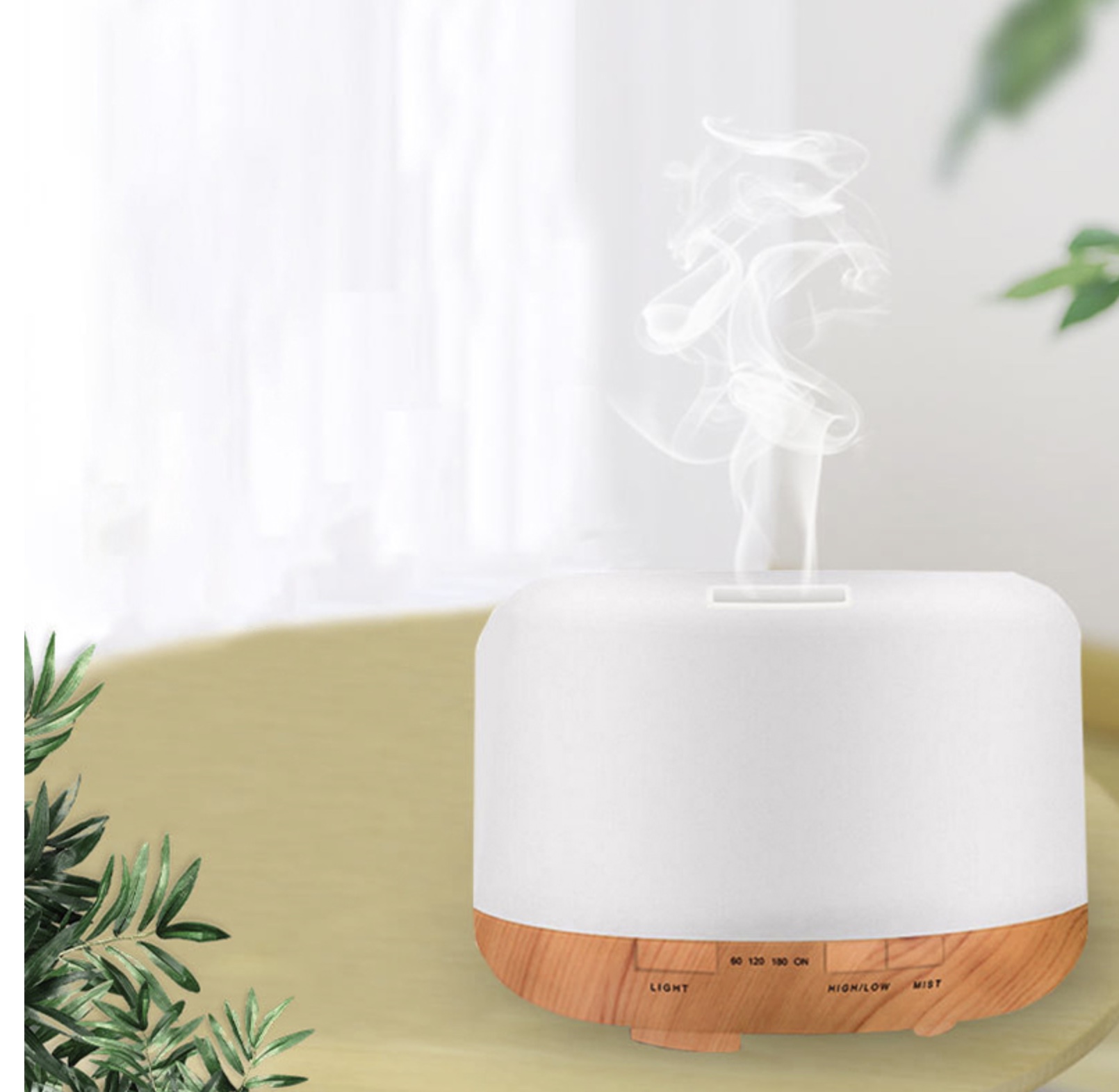 Humidificateur d’air Diffuseur d’arômes d’huiles essentielles 1000ml
