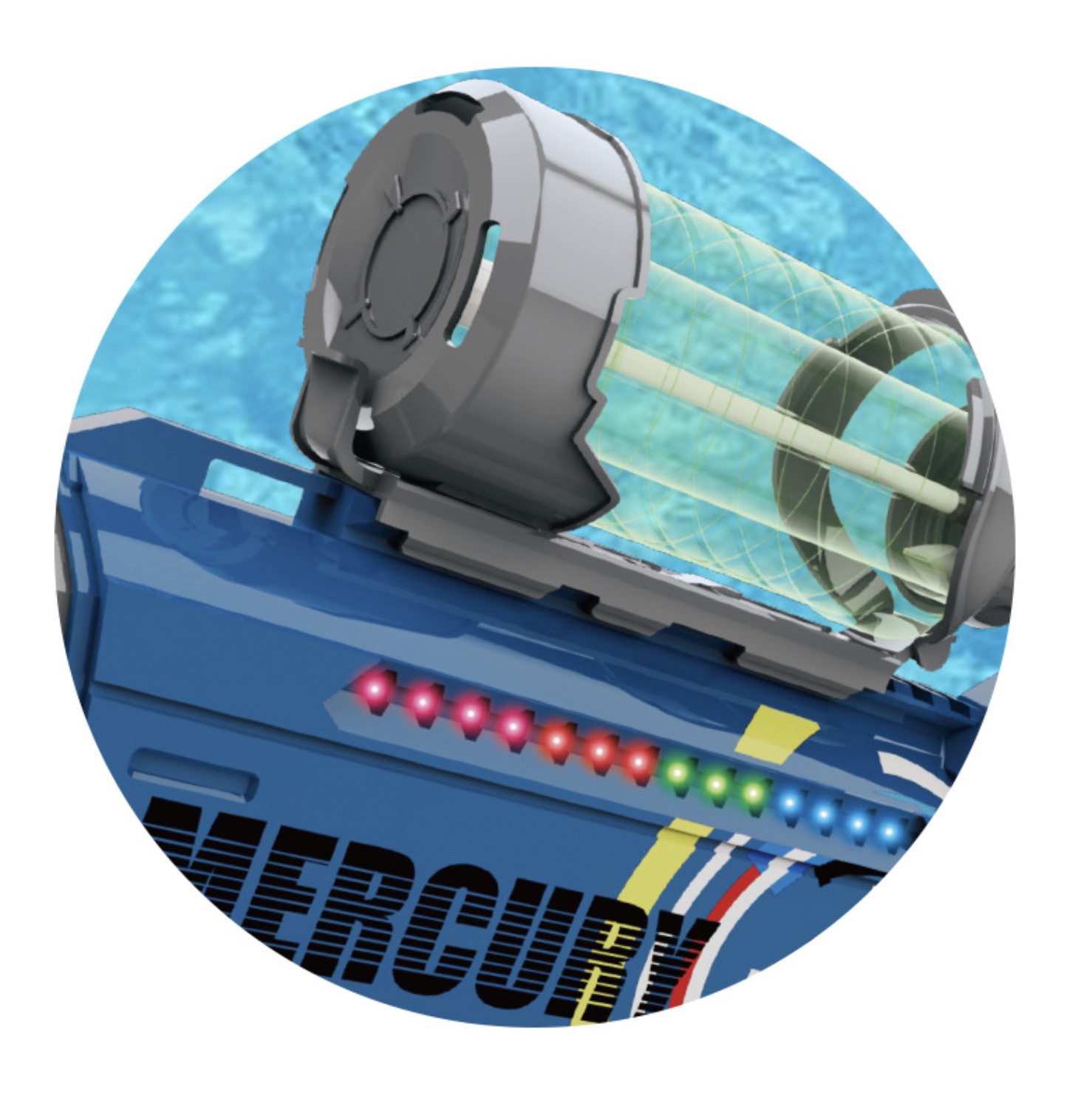 Pistolet à eau électrique puissant automatique avec 3 réservoirs d’eau portée 10m Pistolet à eau électrique puissant automatique avec 3 réservoirs d’eau portée 10m