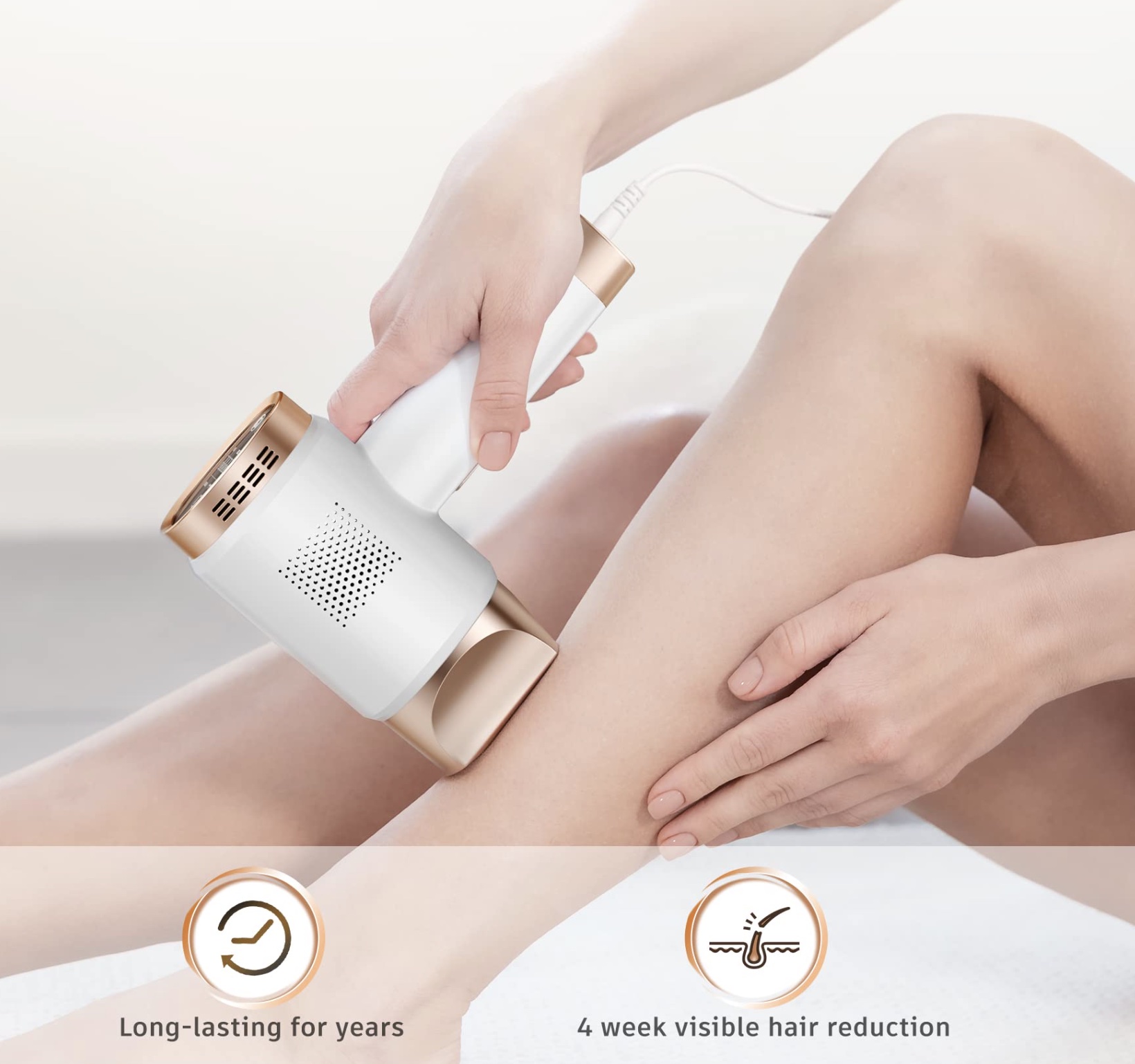 Épilateur laser lumière pulsée 3 en 1 IPL 999999 flashs pour bikini, visage et corps Épilateur laser lumière pulsée 3 en 1 IPL 999999 flashs pour bikini, visage et corps