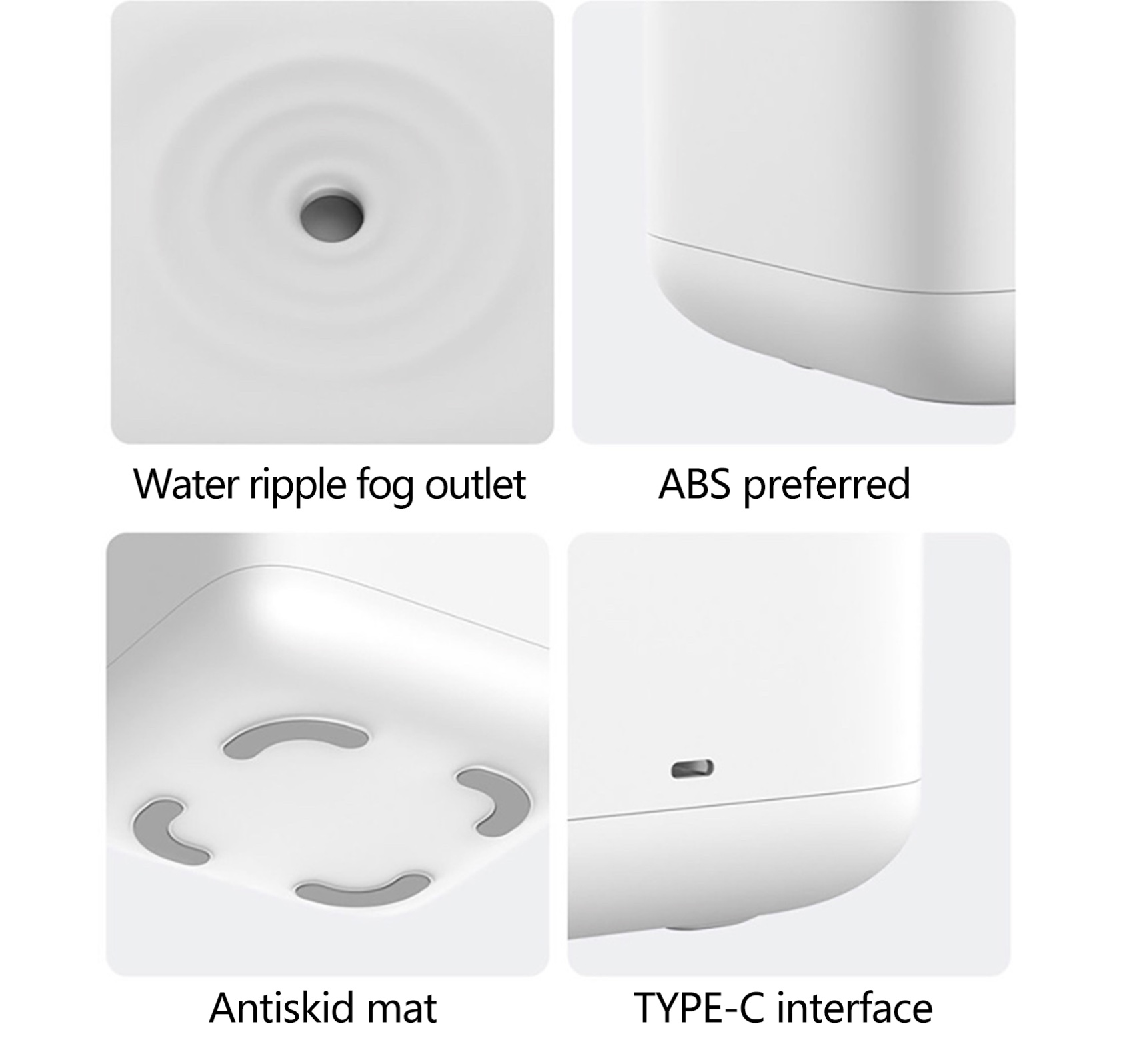Humidificateur d’air gouttelette d’eau anti-gravité 800ml Humidificateur d’air gouttelette d’eau anti-gravité 800ml