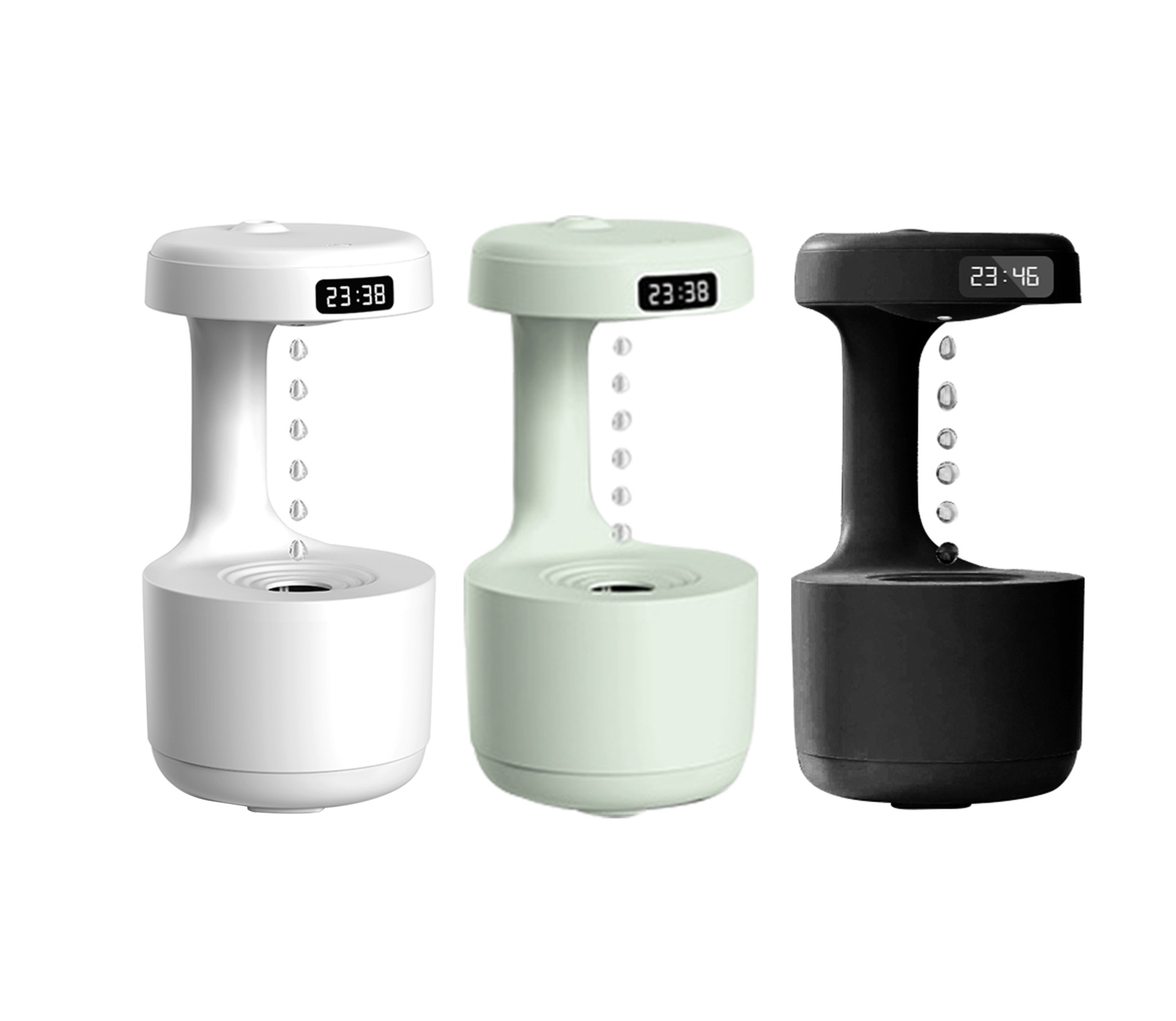 Humidificateur d’air gouttelette d’eau anti-gravité 800ml Humidificateur d’air gouttelette d’eau anti-gravité 800ml