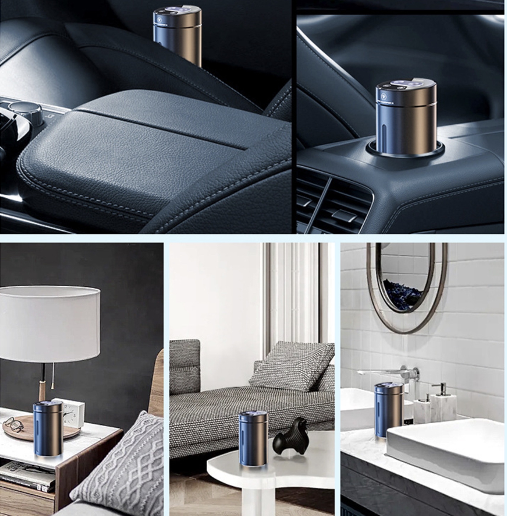 Humidificateur d’air et diffuseur d’huile essentielle USB double sortie Humidificateur d’air et diffuseur d’huile essentielle USB double sortie