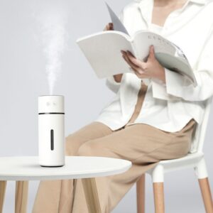 Humidificateur d’air et diffuseur d’huile essentielles sans fil Rechargeable USB de 260ML