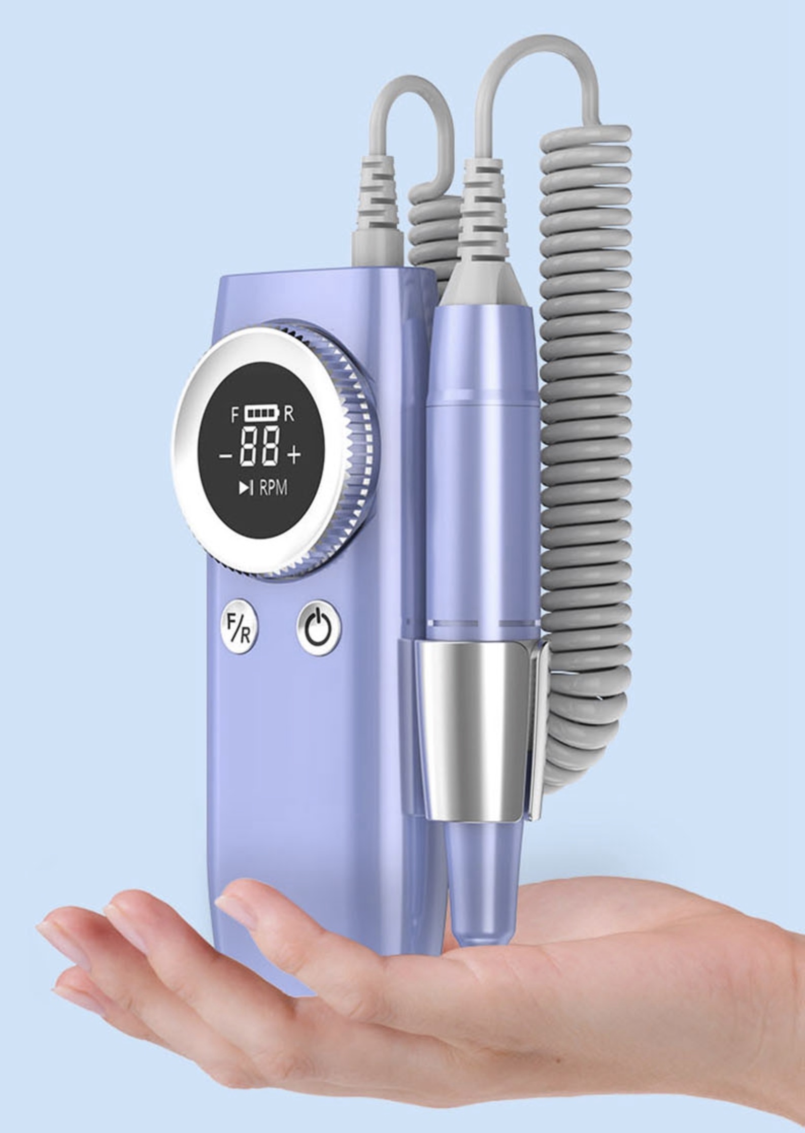 Ponceuse à ongles électrique professionnelle 45000 RPM pour manucure