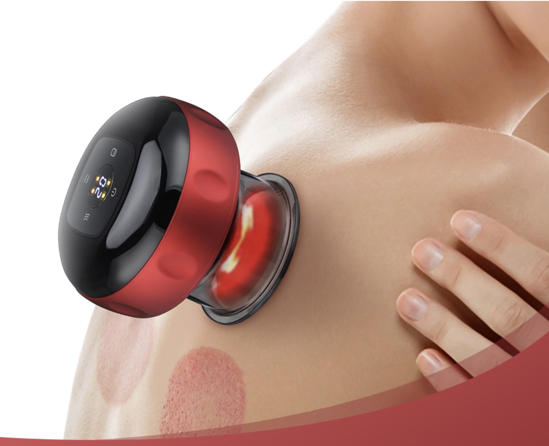 Ventouse de Massage électrique anti-cellulite pour corps rechargeable USB