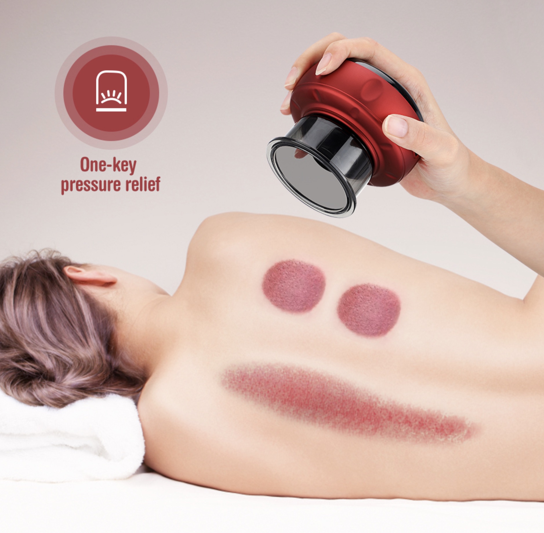 Ventouse de Massage électrique anti-cellulite pour corps rechargeable USB