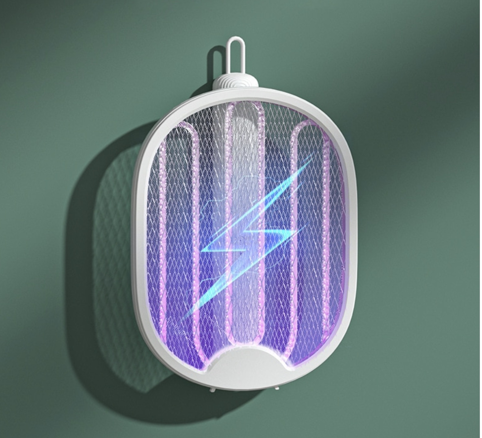 Raquette anti-moustiques et lampe UV pliable Rechargeable USB 3000V Raquette anti-moustiques et lampe UV pliable Rechargeable USB 3000V