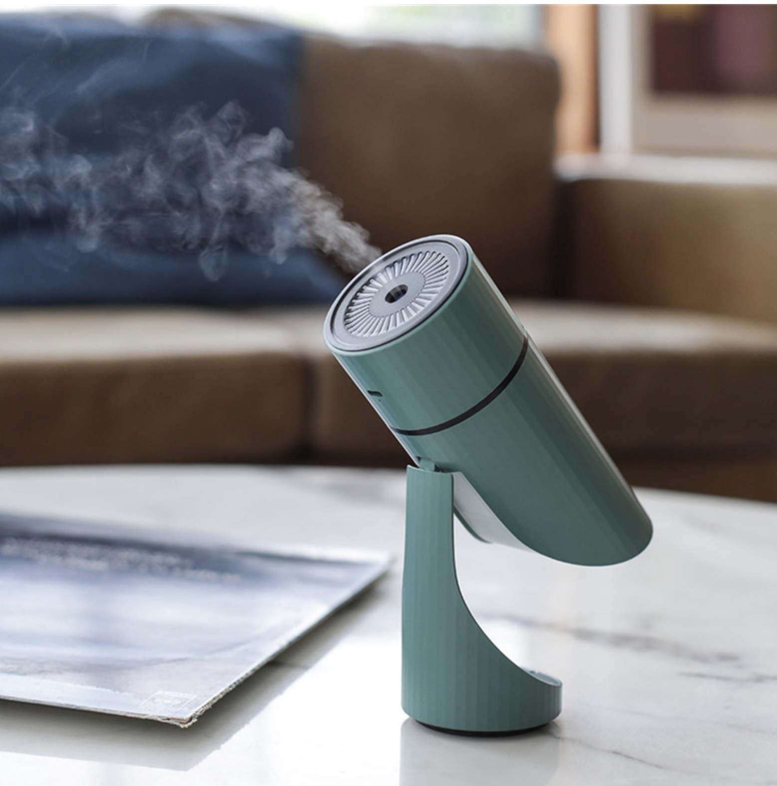 Humidificateur d’air et diffuseur d’huile essentielles sans fil Rechargeable USB de 260ML