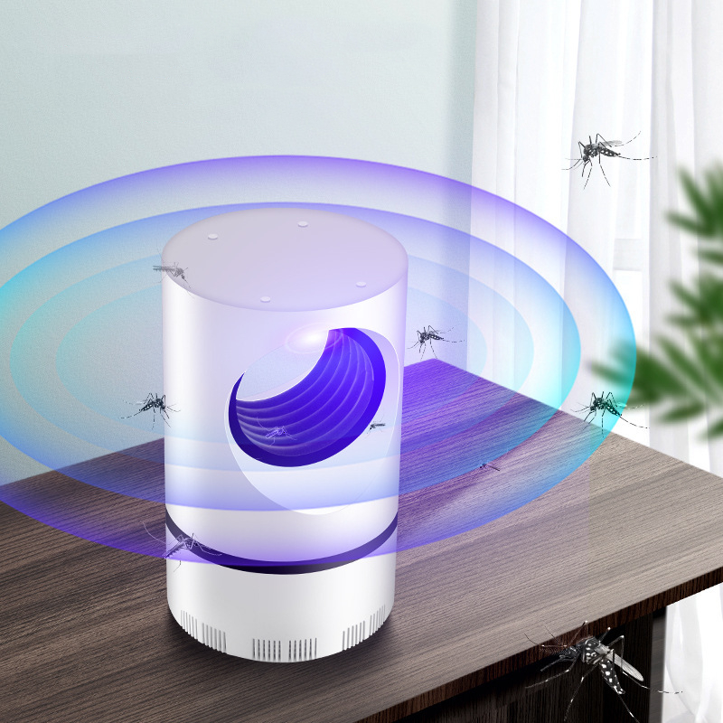 Lampe anti-moustiques portable USB à vortex aspirateur puissant