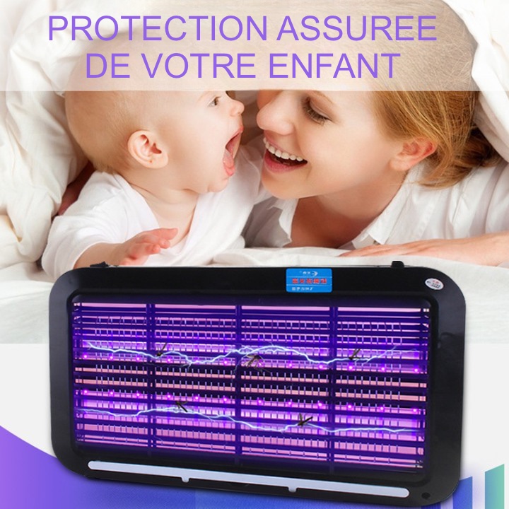 Lampe anti-moustique électrique efficace et puissant 8W